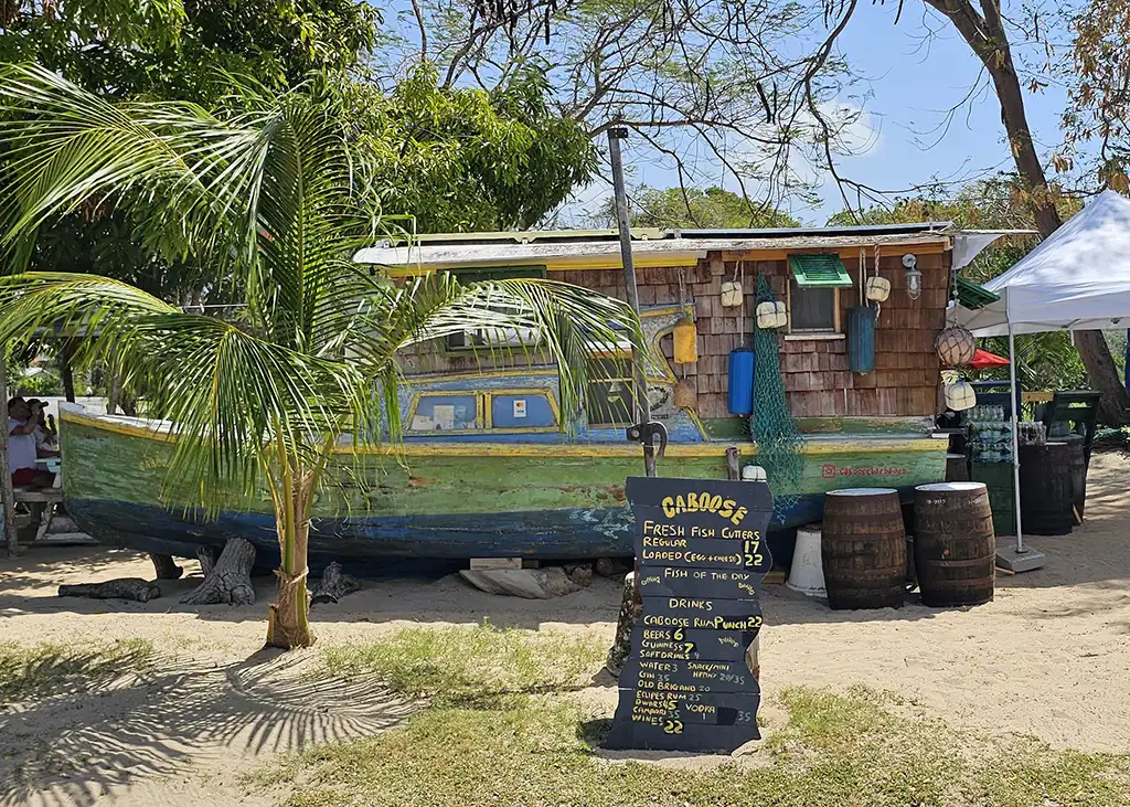 The Caboose Speightstown – 26km 50 minutes to 1 hour by car