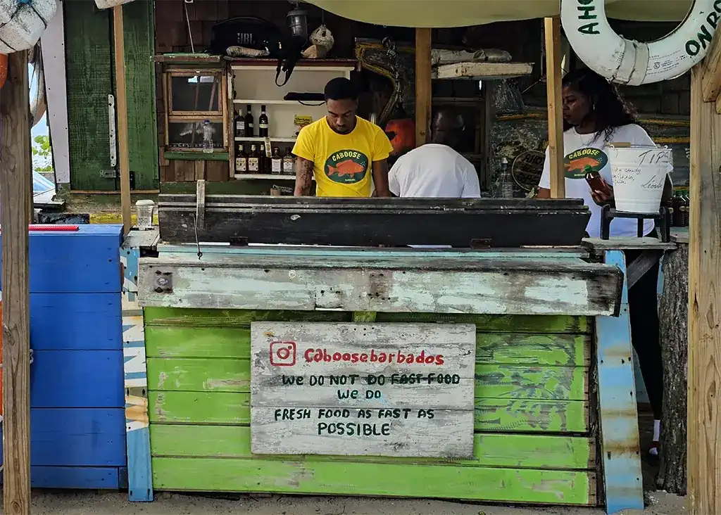 Caboose, Speightstown, Barbados